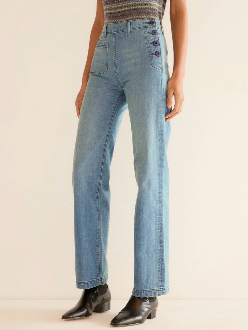 Doen High-Rise Astrid Jean - Minton Wash